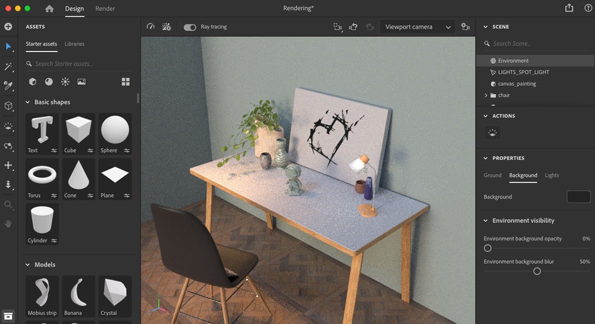 Adobe Substance 3D Stager 截图 2