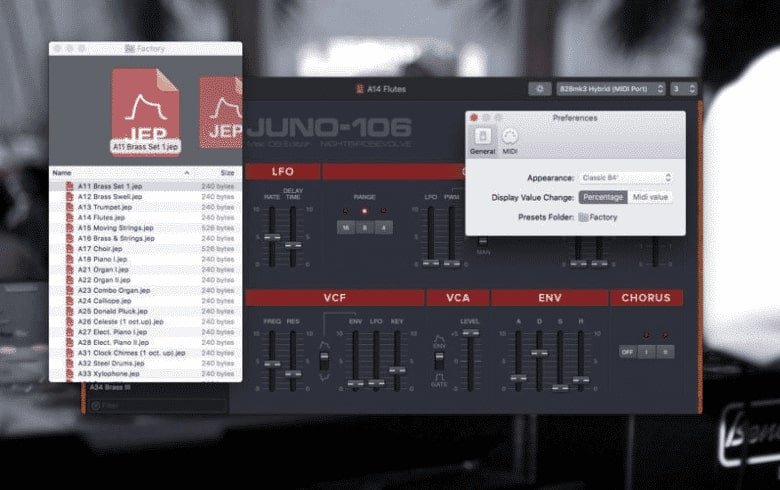 Jouno - Preset Manager 截图 2