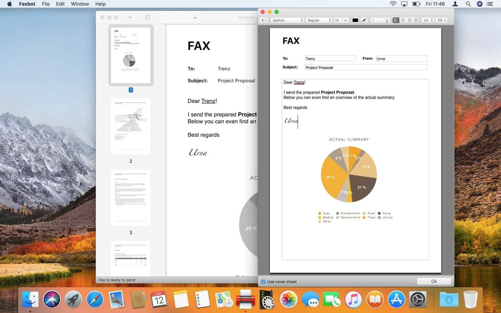 Faxbot 截图 1