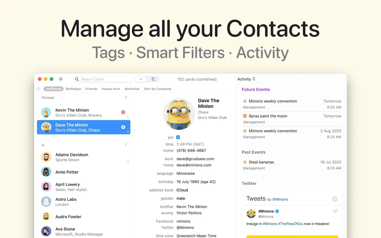 BusyContacts 截图 1