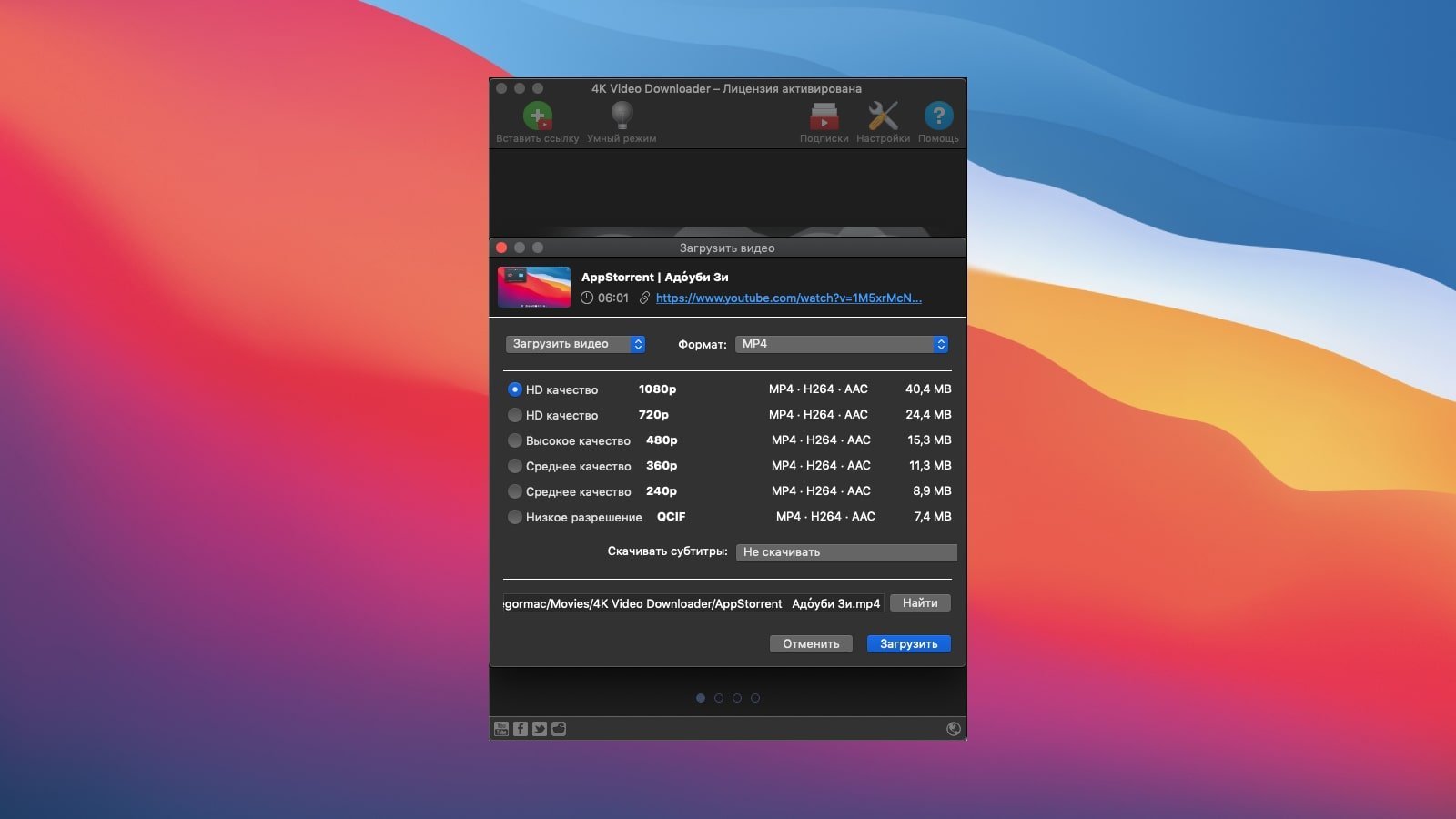 4K Video Downloader Plus Pro 截图 3