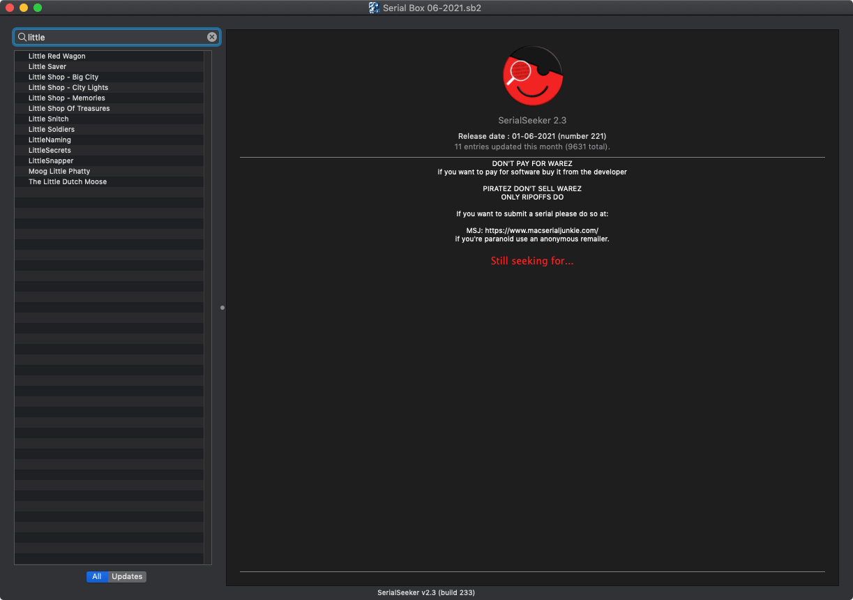 Serial Box & Serial Seeker 截图 3