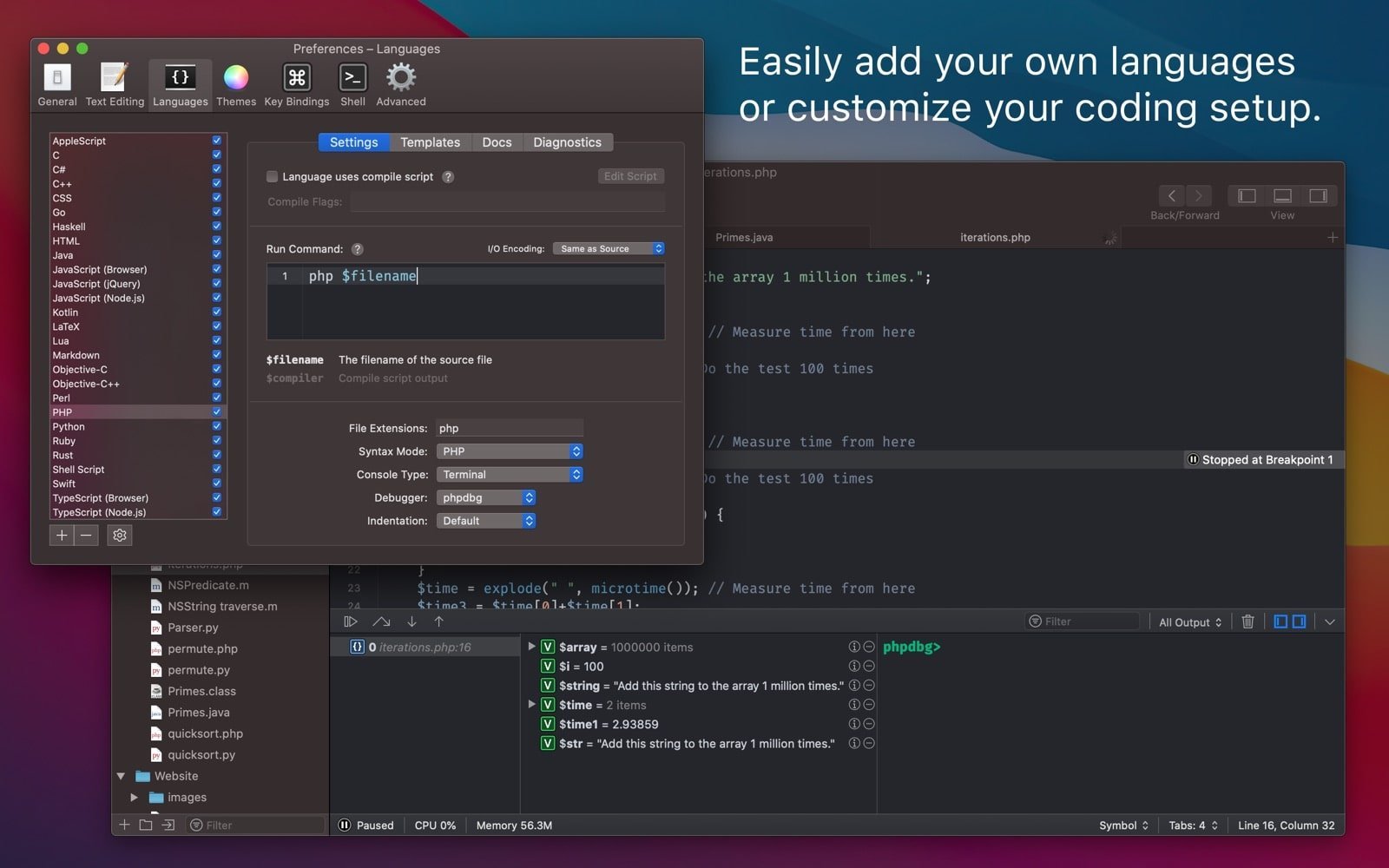 CodeRunner 4 截图 3