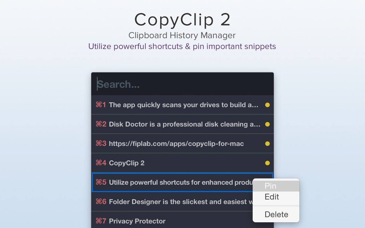 CopyClip 2 截图 2