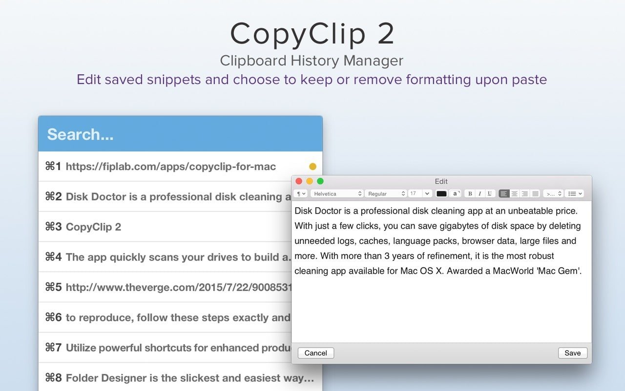 CopyClip 2 截图 3