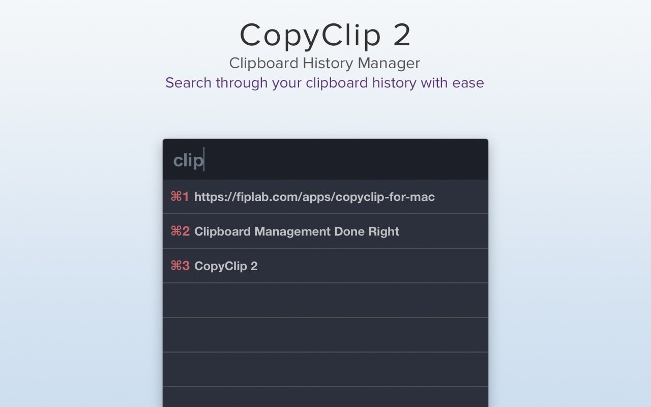 CopyClip 2 截图 4