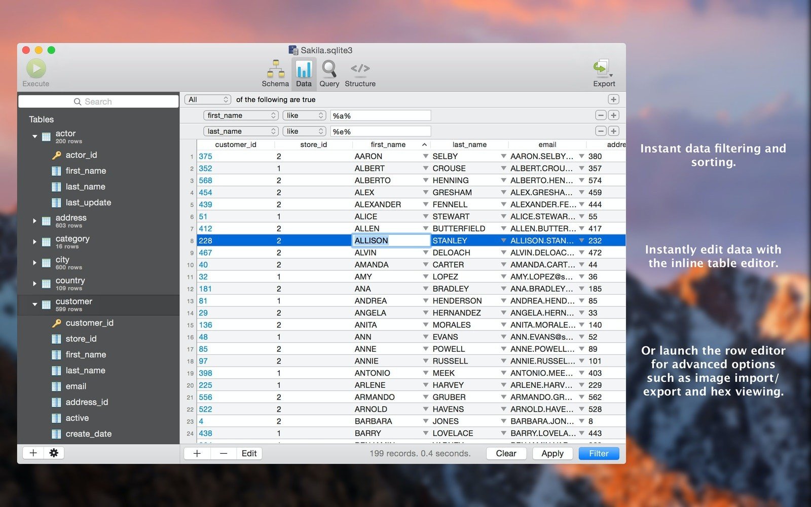 SQLPro for SQLite 截图 2