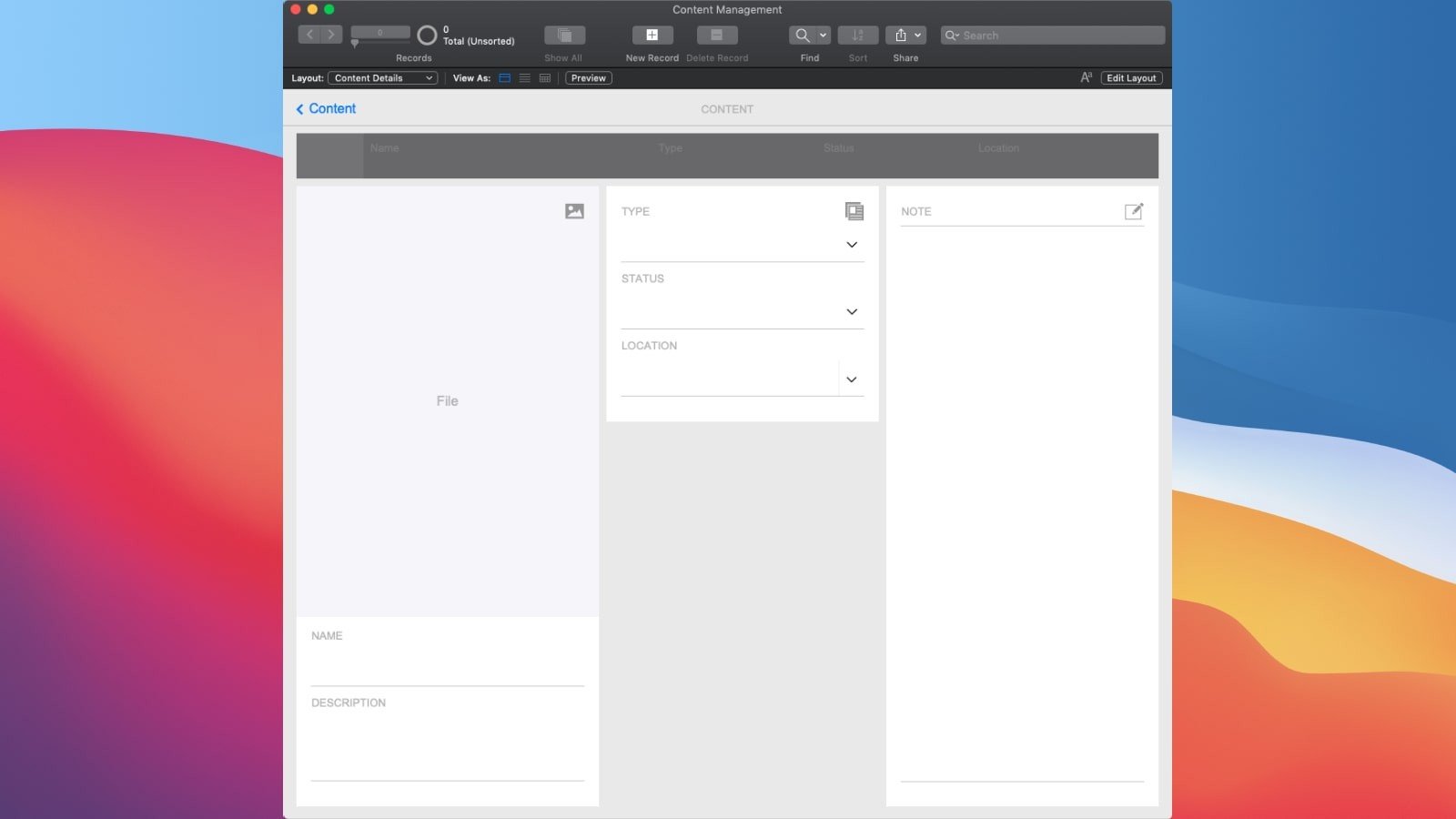 FileMaker Pro 截图 2