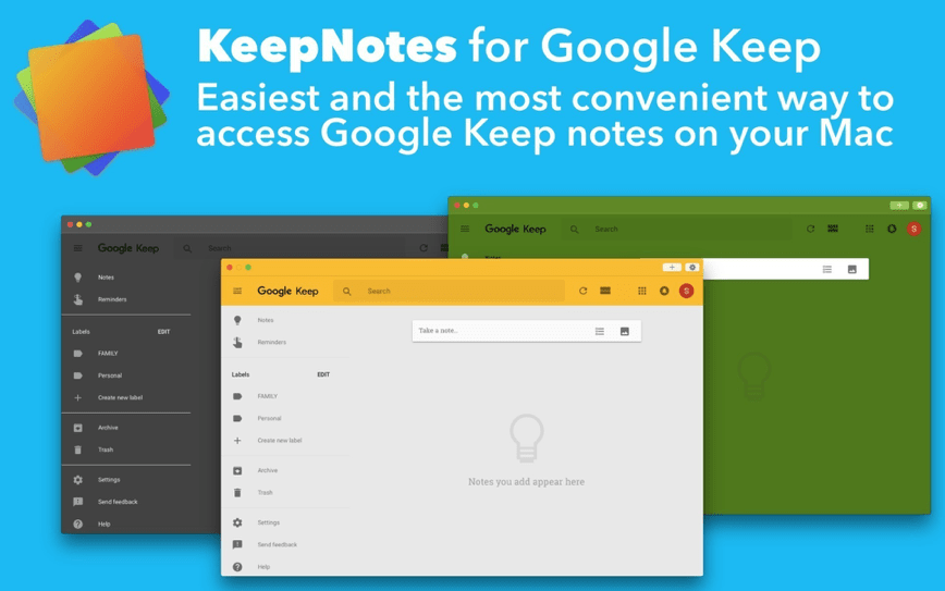 KeepNotes for Google Keep 截图 1