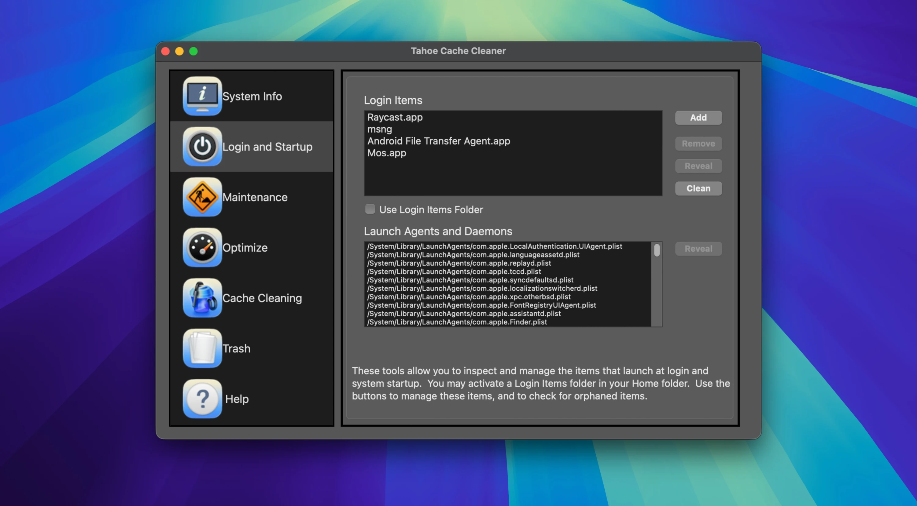 Tahoe Cache Cleaner 截图 2