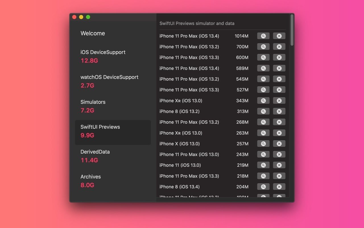 Cleaner for Xcode 截图 2