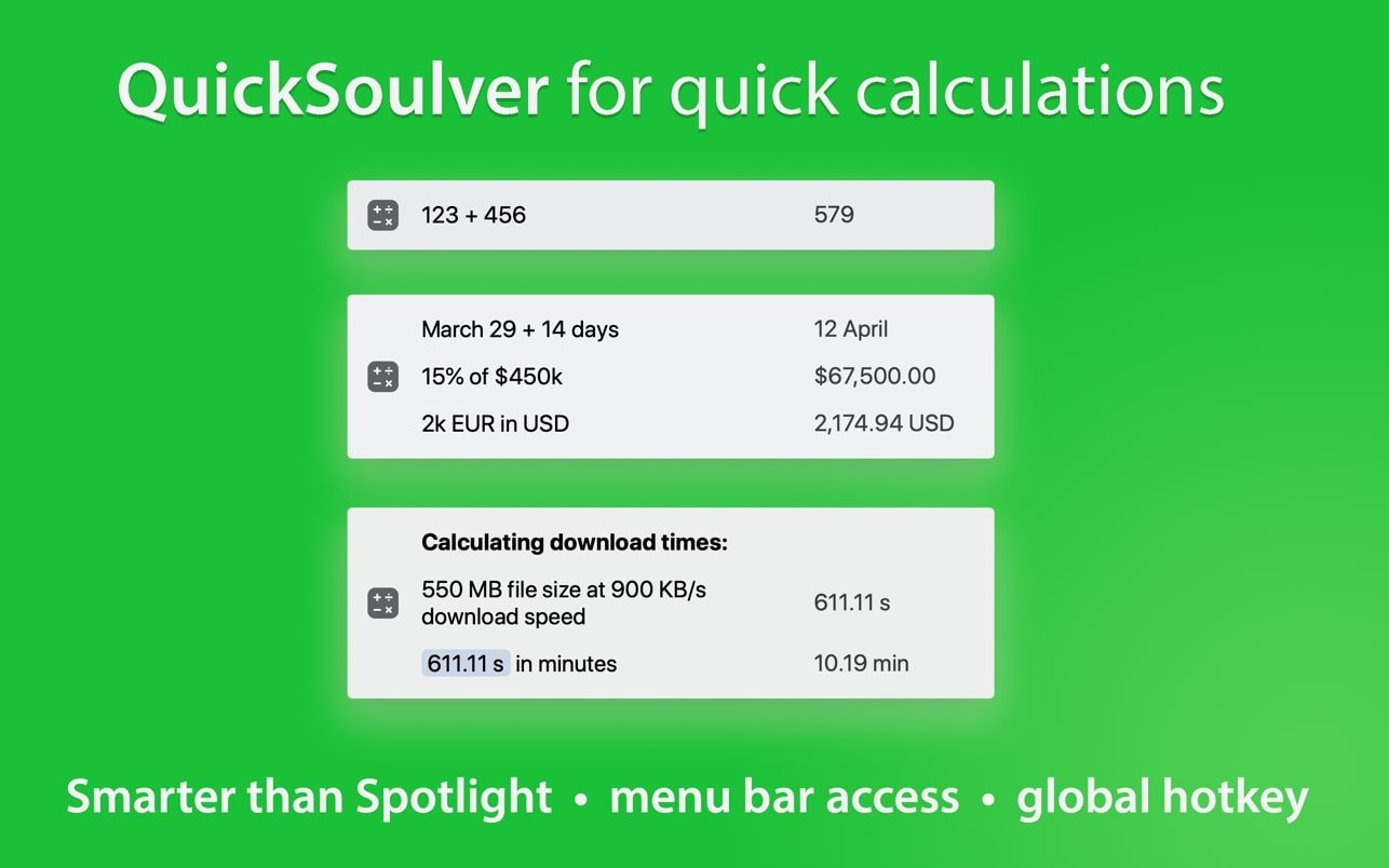 Soulver 3 截图 2