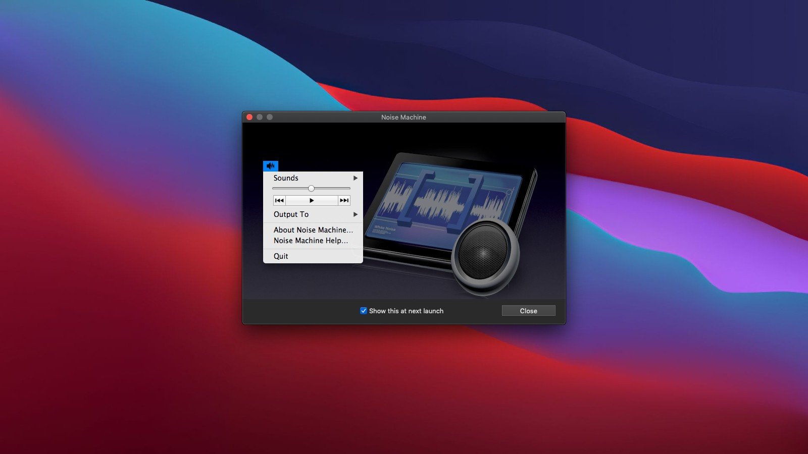 Noise Machine 截图 1