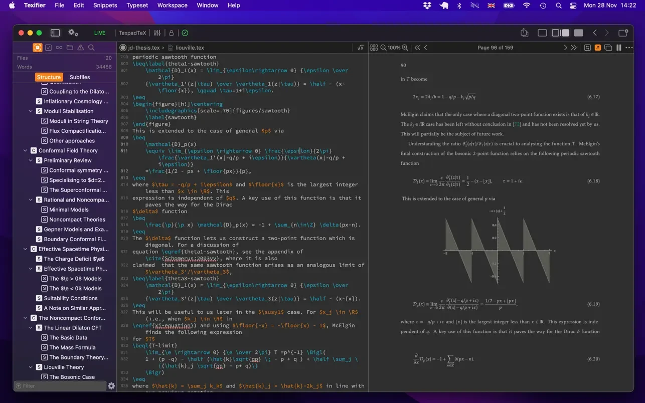 Texifier - LaTeX Editor 截图 2