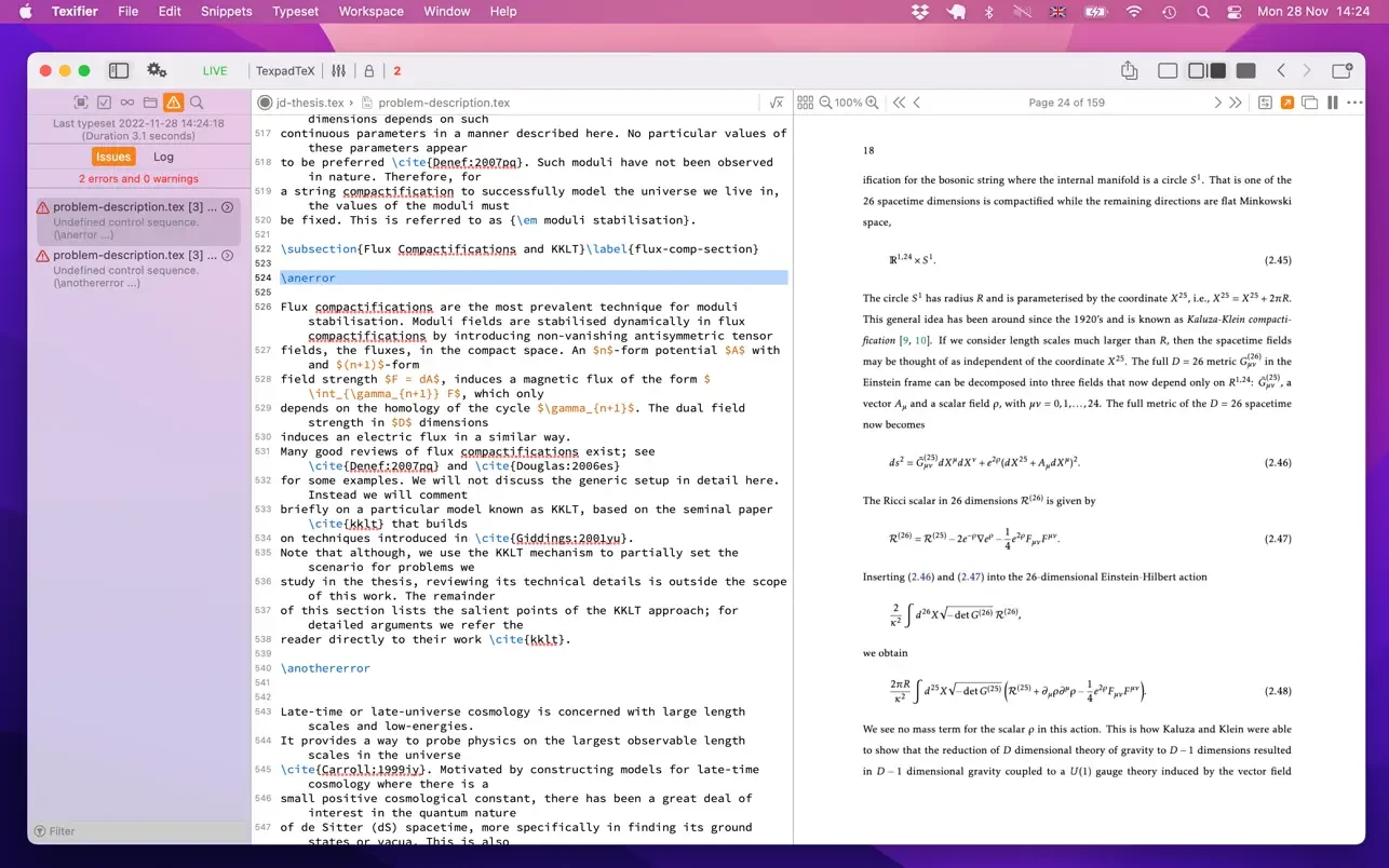 Texifier - LaTeX Editor 截图 4