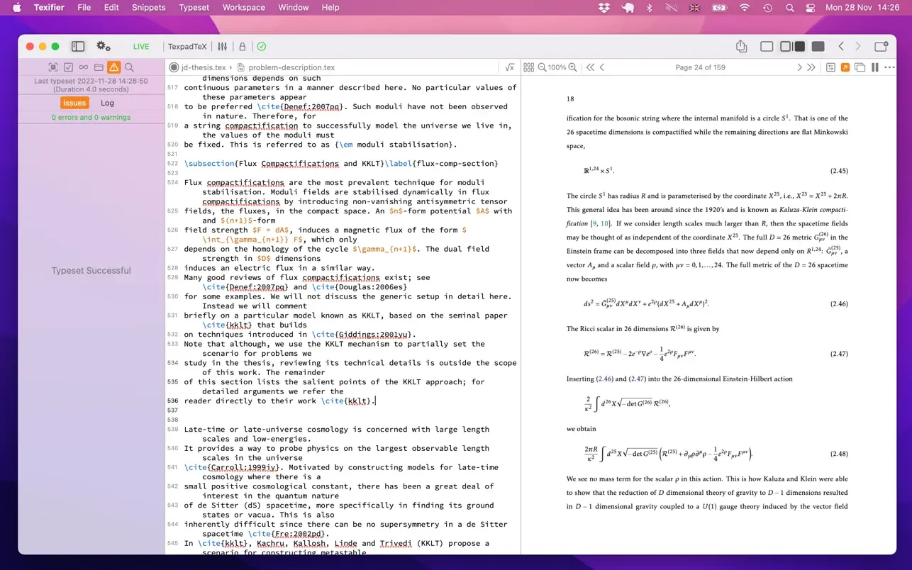 Texifier - LaTeX Editor 截图 5
