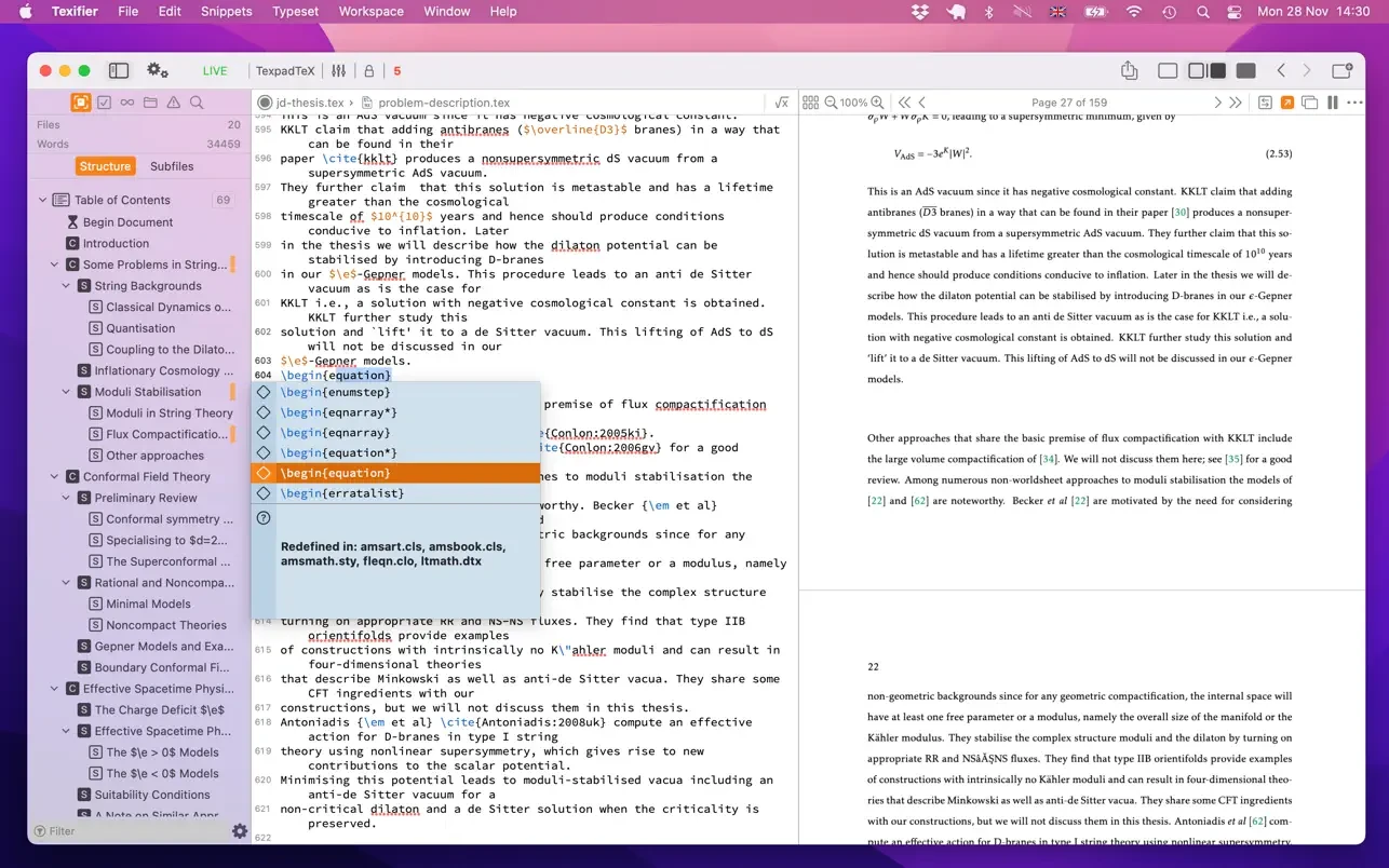 Texifier - LaTeX Editor 截图 6