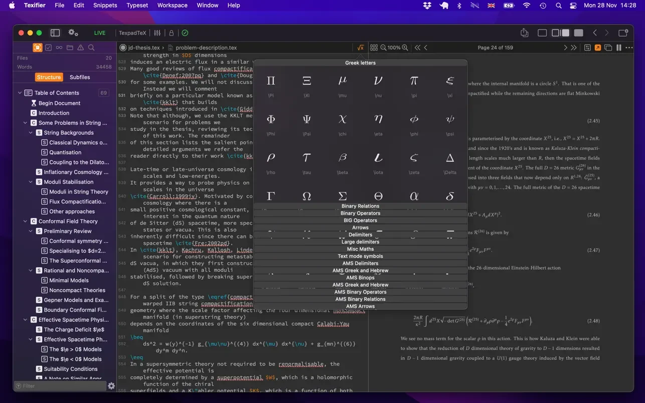 Texifier - LaTeX Editor 截图 7