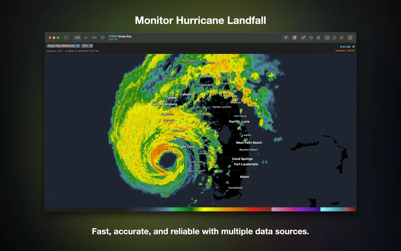 RadarScope 截图 3