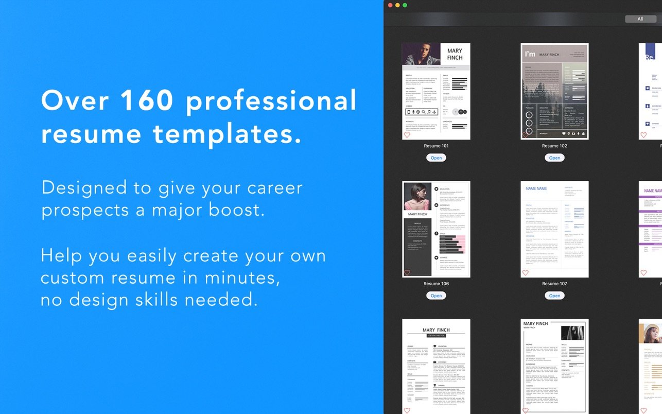 Resume Templates - DesiGN 截图 1