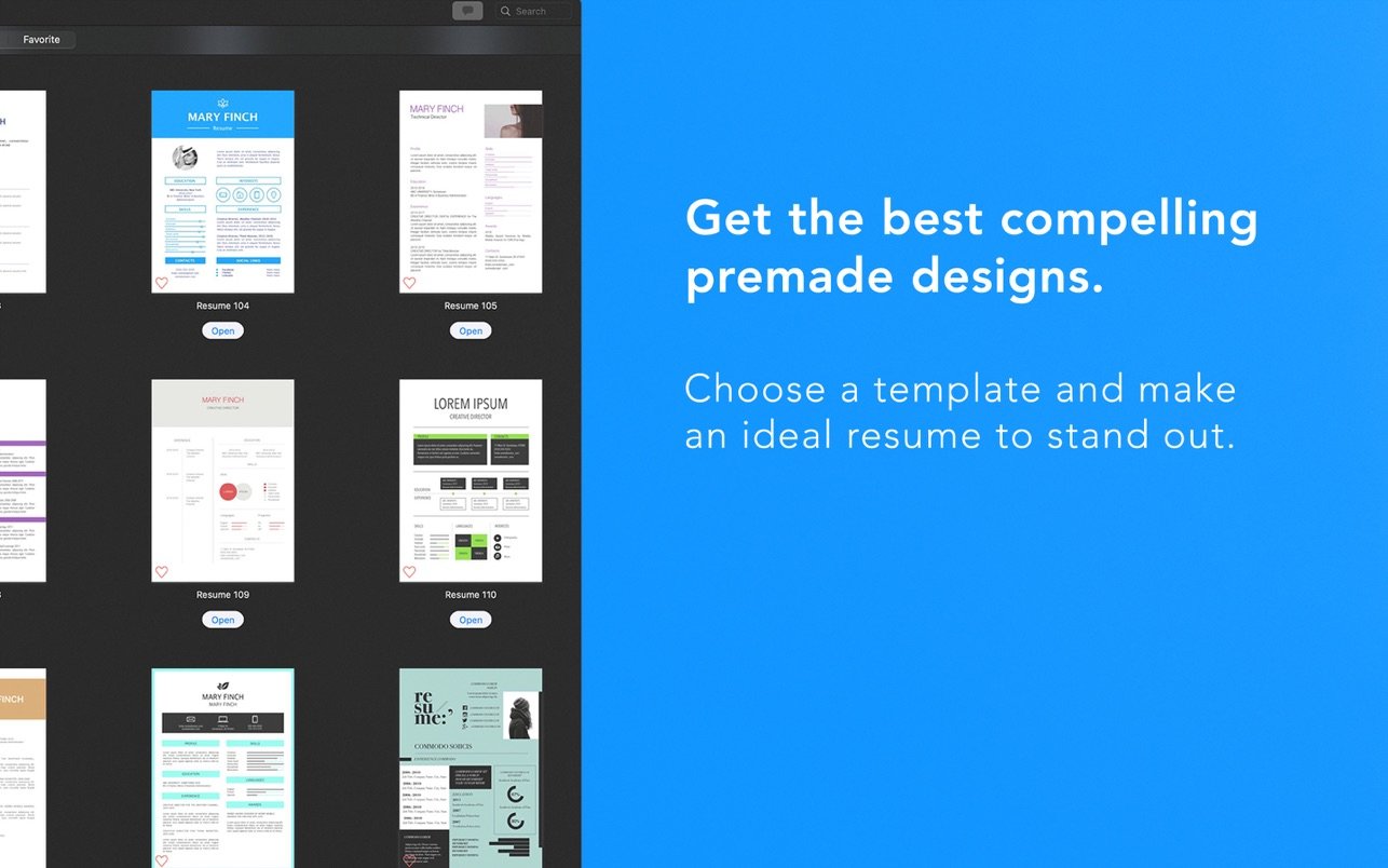 Resume Templates - DesiGN 截图 2