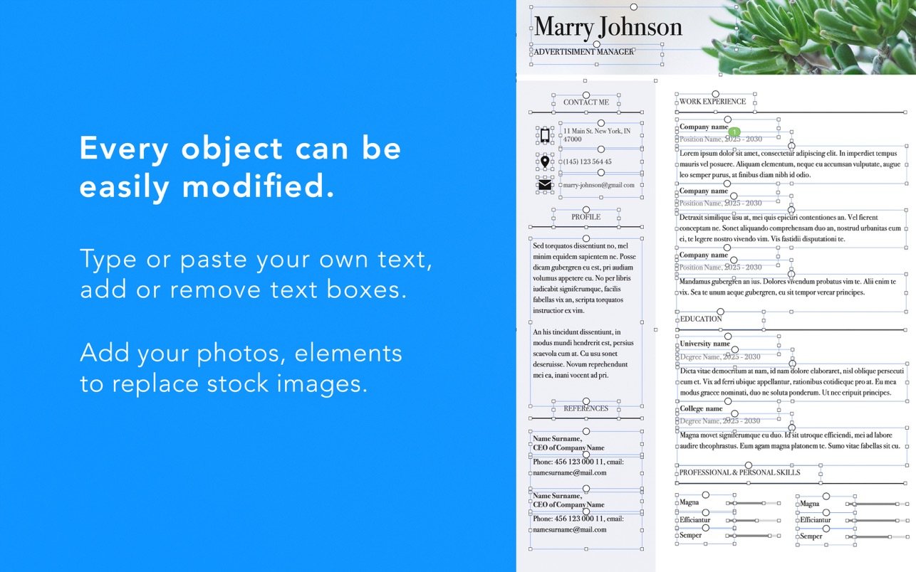 Resume Templates - DesiGN 截图 4