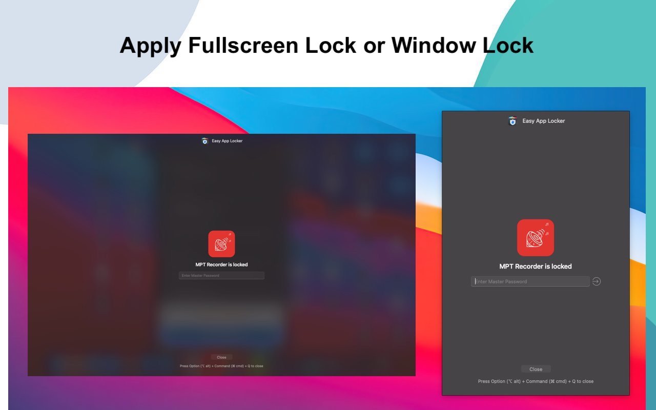 Easy App Locker 截图 3