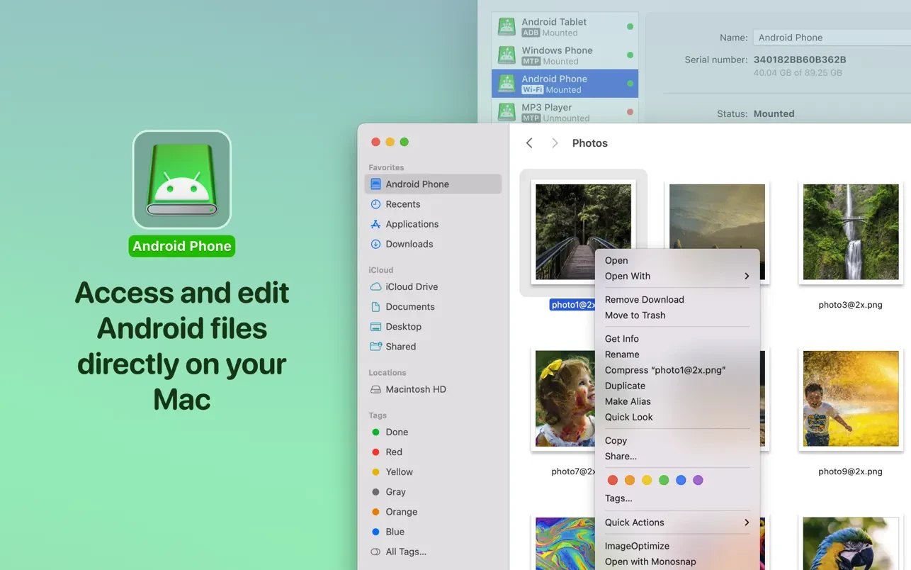 MacDroid 截图 4