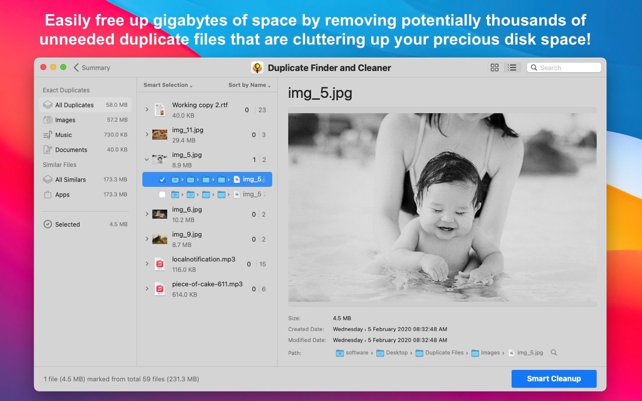 Duplicate Finder and Cleaner 截图 4