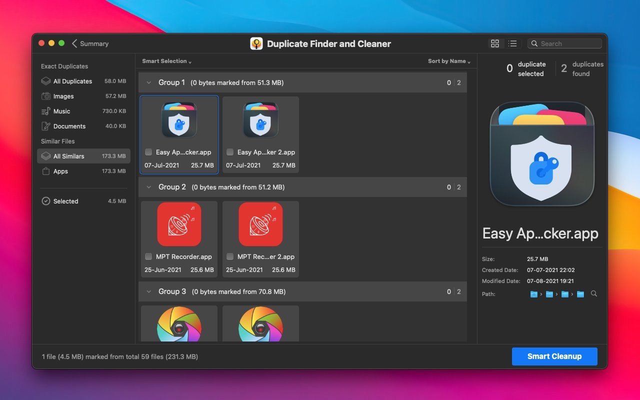 Duplicate Finder and Cleaner 截图 6