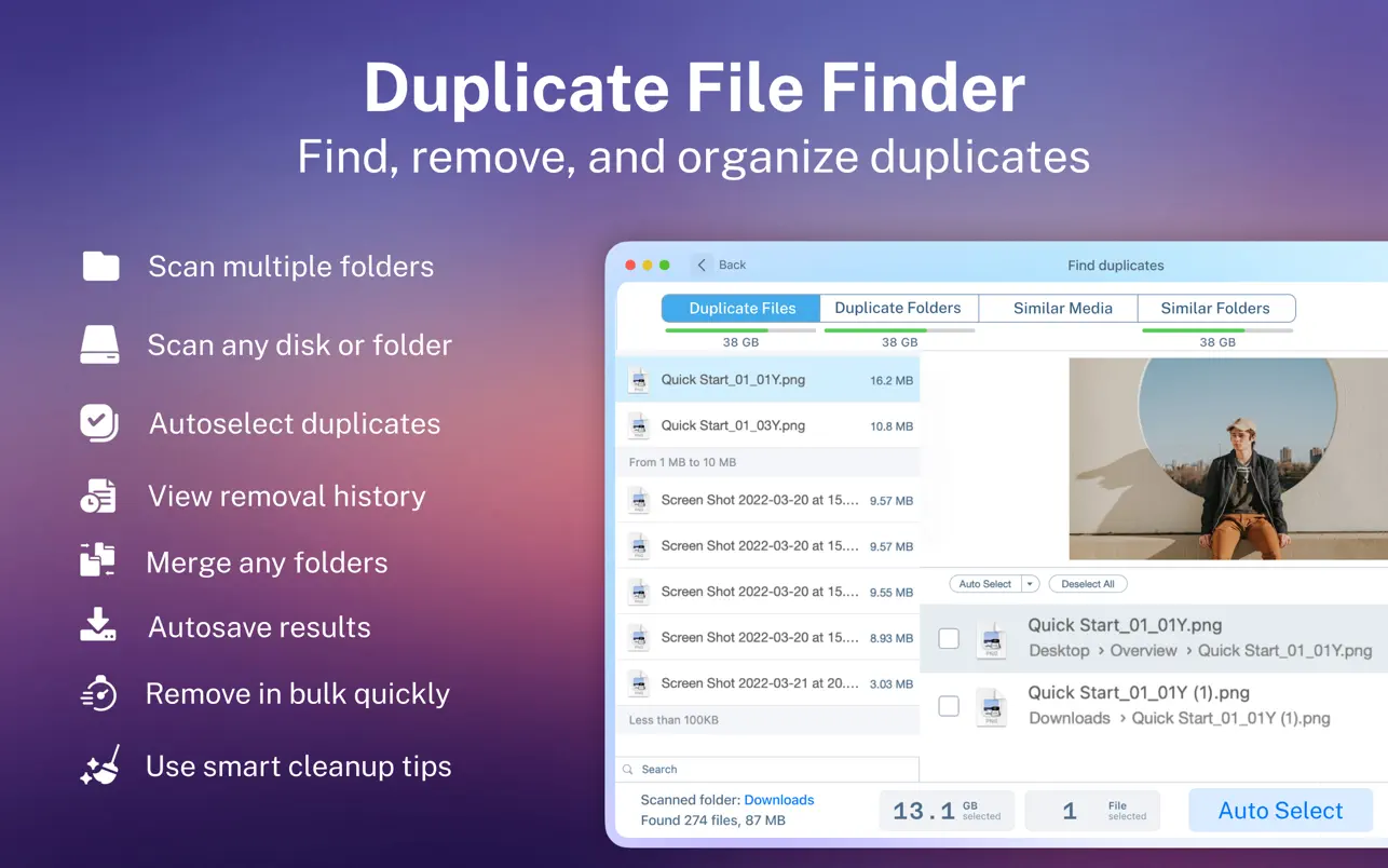 Duplicate File Finder 截图 1