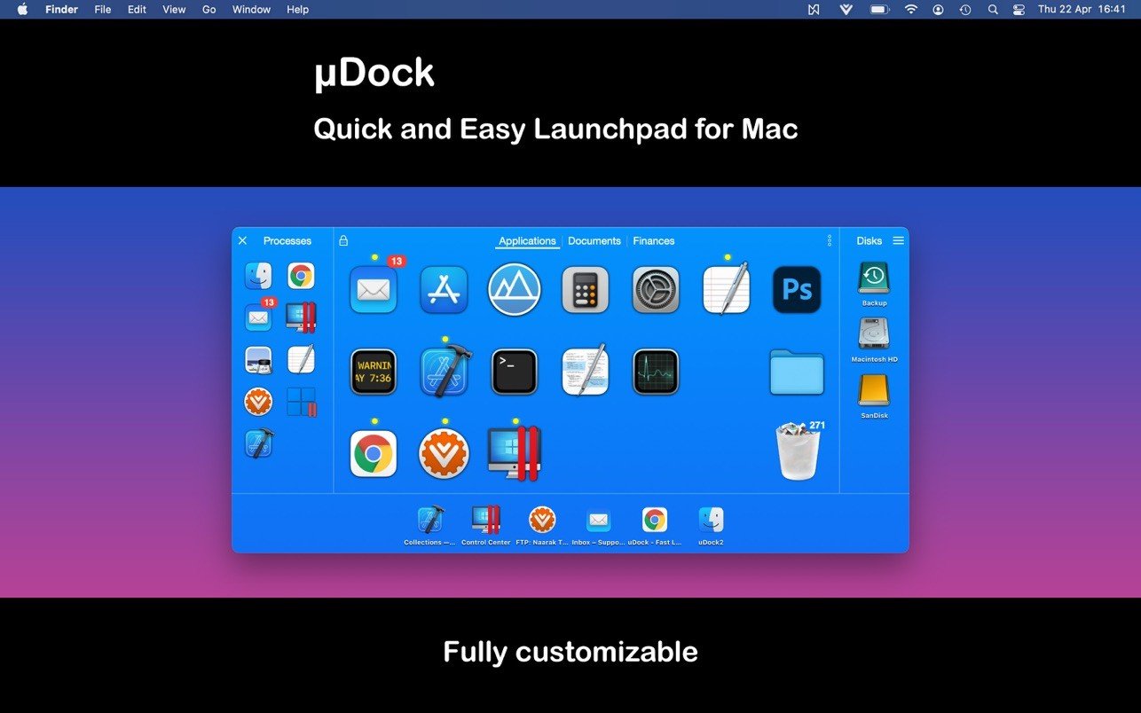 uDock 截图 1