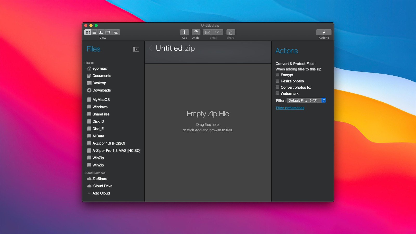 WinZip Mac Pro 截图 1