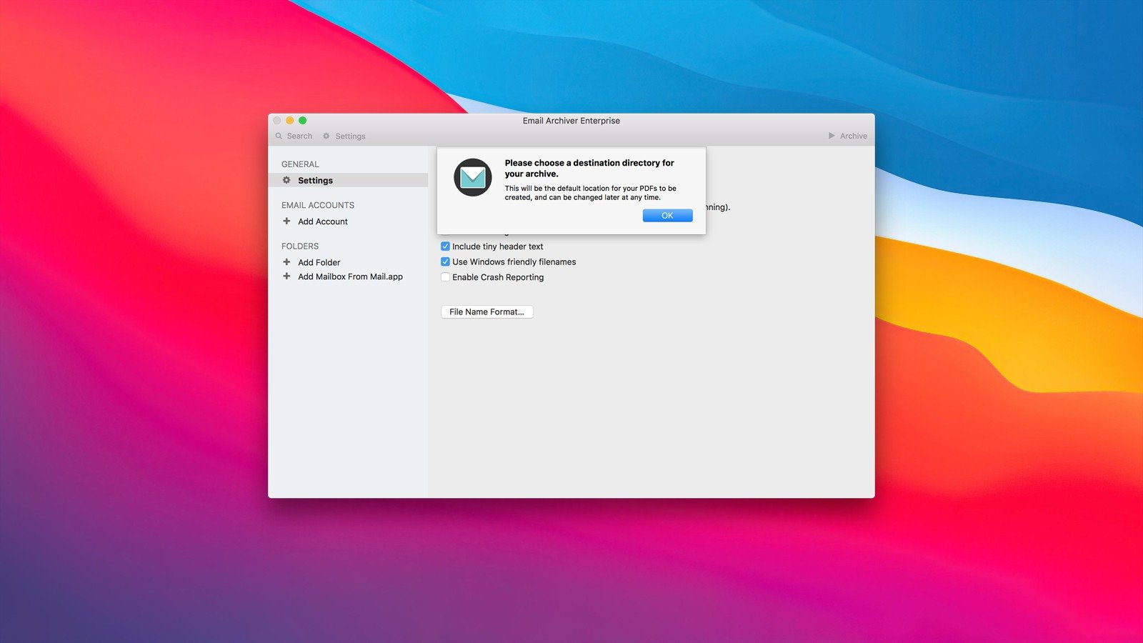 Email Archiver Enterprise 截图 4