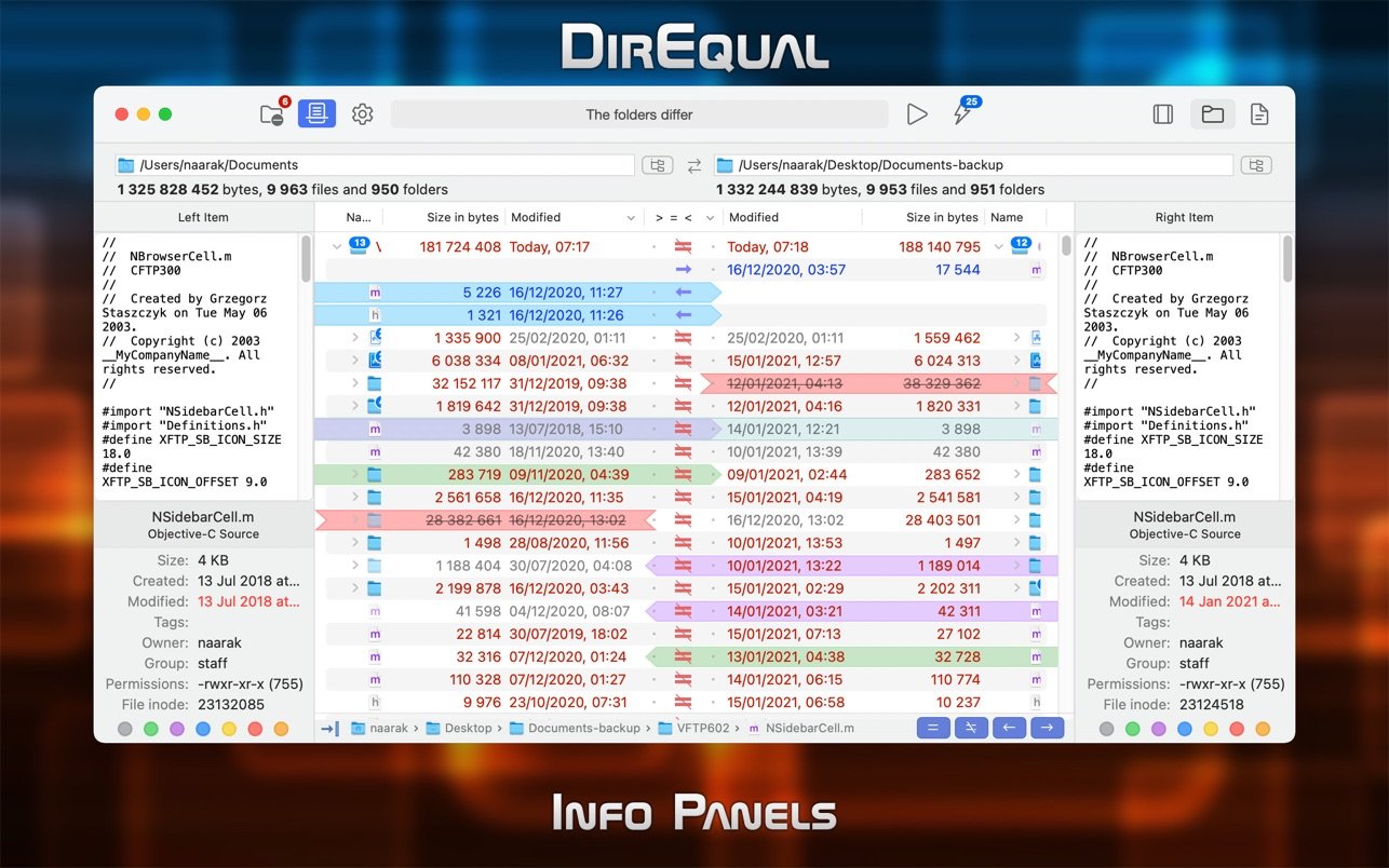 DirEqual 截图 2